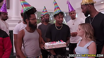 Happy Birthday Coco Lovelock: A Group Sex Gift With Multiple Bbcs And Facial