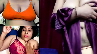 Desi Grote Tepels In Indiase Saree - Een Hete En Pittige Traktatie