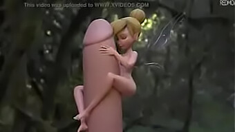 Encontro Sexual Intenso De Tinker Bell Com Um Pênis Grande - Hentai