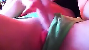 Amateur Girl Films Herself Masturbating With A Cellphone