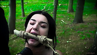 Zlobivý submisivní dostává intenzivní výprask zezadu v BDSM videu, které vyvrcholí polykáním spermatu