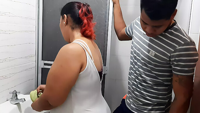 I join her in the bathroom for some intimate action