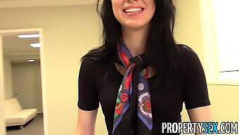 Aria Alexander'S Self-Shot Video In Real Estate Agent'S Home Office