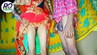 Indian Village Women Enjoy Lesbian Sex In Red Sarees