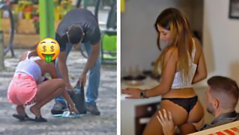 Egy Fiatal Brazil Tini (18+) Keményen Megdugja Magát Egy Pickup Után