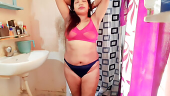 Indian Housewife Indulges In Solo Pleasure And Panty Play