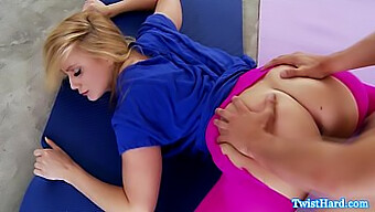 Pengajar Yoga Yang Menakjubkan, Aj Applegate Memberikan Blowjob Yang Dalam Dan Intens