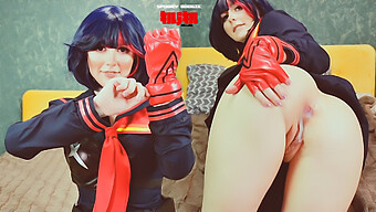 18-Letnia Amatorka Ryuko Matoi Rozbiera Się I Zostaje Ruchana Przez Swojego Nauczyciela W Filmie Cosplayowym