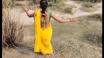 Young Indian Girl Explores Outdoor Sex In Rural Setting