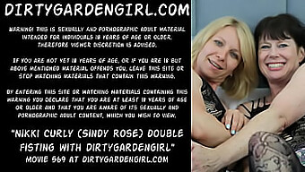 Dirtygarden Girl And Nikki Curly Engage In Extreme Lesbian Anal Play, Featuring Double Fisting And Prolapse