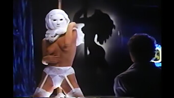 Masked Dancer'S Sensual Performance Followed By Intense Choking Of Restrained Man