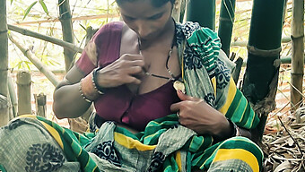 Amateur Indian Wife Enjoys Outdoor Sex In Rural Setting