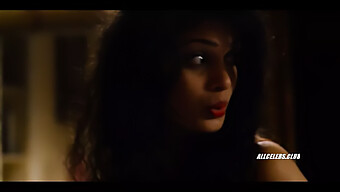 Black Ebony Beauties Romane Portail And Tina Desai In Sensual Sense8 Holiday Episode