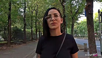 German Troop Recruit Natascha Gets Her First Anal Experience In Public Pickup Casting