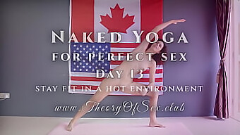 Naked yoga for perfect sex: theory of sex club by Julia V Earth