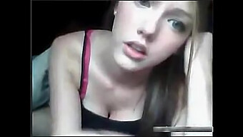 Beautiful Blonde Teen Masturbates On Webcam