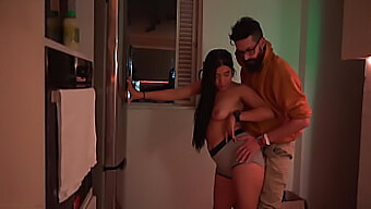 Amateur Colombian Teen Seduces Cipriani In The Kitchen For A Wild Fuck Session