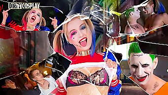 Harley Sinn'S Wild Encounter With Brad Knight And Natalia Starr In Hardcore Cosplay