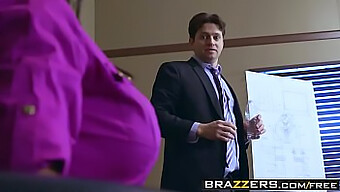 Brazzers: Large-Breasted Executives Priya Price And Preston Parker Engage In Steamy Encounters