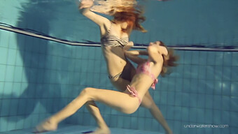 Russian Girls Indulge In Steamy Lesbian Sex Underwater