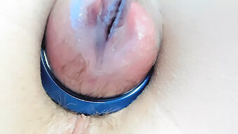 French Babe'S Toy Play And Pussy Close-Up