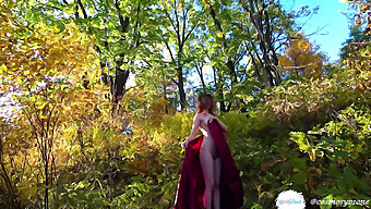 Russian Teen'S Pov Handjob And Cowgirl Ride In The Woods