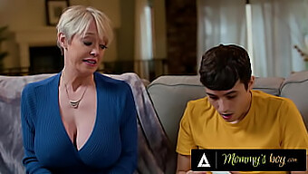 Dee Williams, A Milf Rides Her Stepson'S Cock While Her Angry Husband Watches